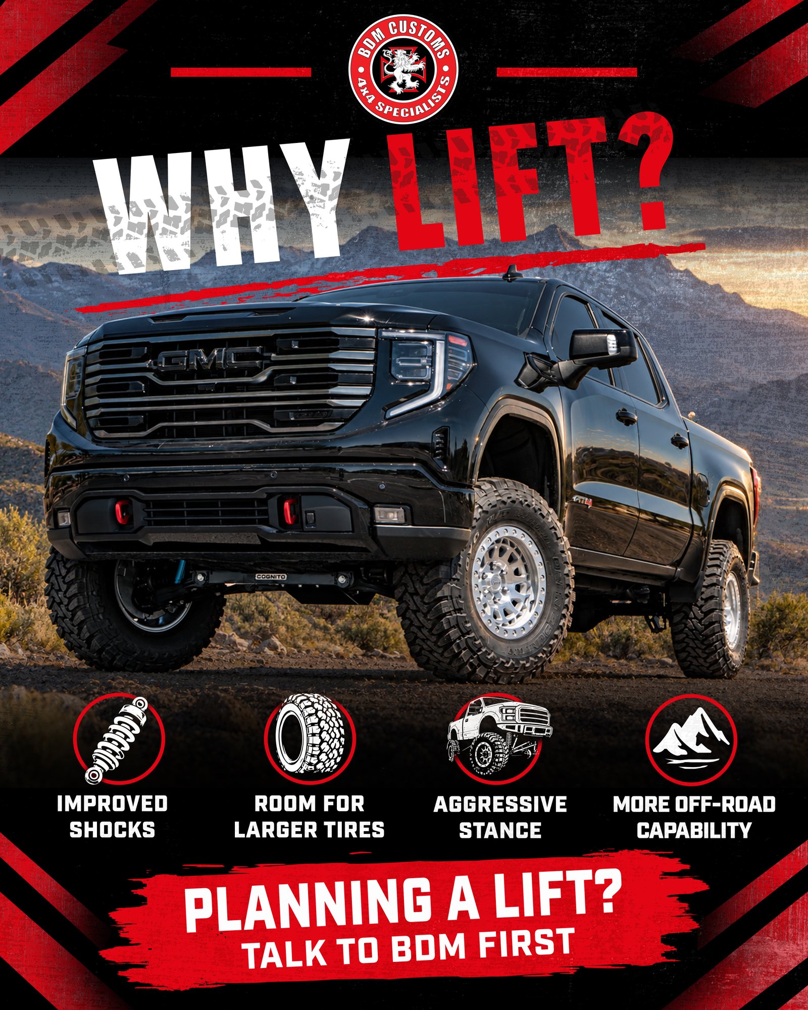 Lift Kit Educational Graphic